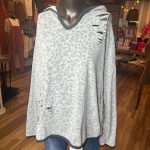 Leopard hoodie